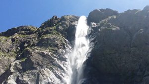 Джимара водопад. Горы Осетии