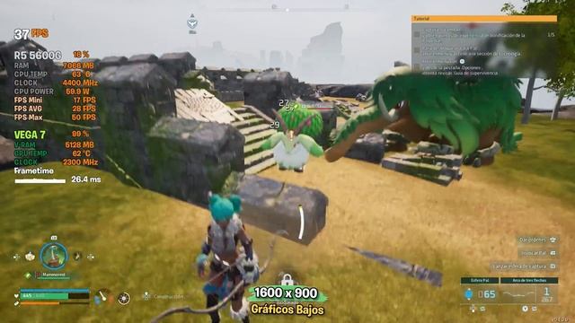 ✅ Ryzen 5 5600G ✅ PALWORLD - GAMEPLAY ✅ 1080p - 900p - 720p ? Sin TARJETA GRÁFICA ? смотреть онлайн