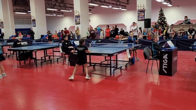 Игра 4 Казань, январь 2024. Надежды Республики Татарстан(до 12 лет)#настольныйтеннис #теннис