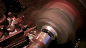 Проточка ГБЦ Урала на токарном станке!