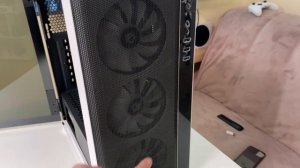 Корпус для компьютера Ginzzu CL185 White ID-COOLING XF-12025 RGB Trio