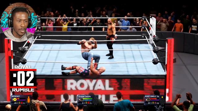 WWE 2K20 30 Man Royal Rumble, But Everyone Has A Finisher! смотреть онлайн