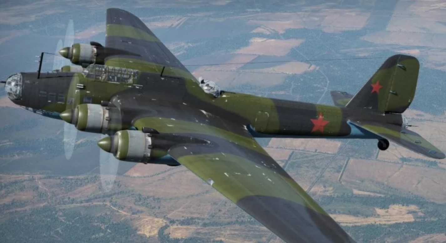 ТБ-7 Советский тяжелый бомбардировщик