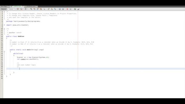 Java program to check whether a number is ODD or EVEN in Tamil смотреть онлайн