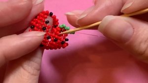 5 ч мини фермер гусь костюмчик #подпишись #підпишись #beads #amigurumi #beading