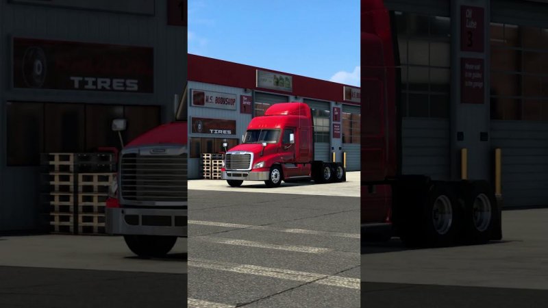 ОБЗОР FREIGHTLINER CASCADIA #ATS #ETS2 #shorts