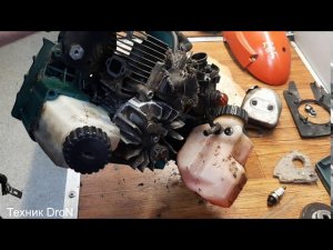 Ремонт бензопилы Макита 4610,замена маслонасоса.Это просто какая то дичь!