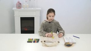 Украшаем сумку-шопер росписью. Мастер-класс по росписи специальными маркерами по ткани от Каролины