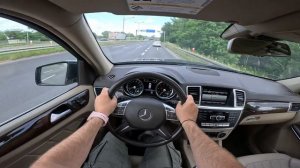 2014 Mercedes GL X166 V8 | 450 340HP | POV Test Drive