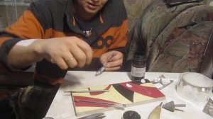 Воблер из вспененного ПВХ своими руками. 5 часть, выделение жаберных крышек и боковой линии.