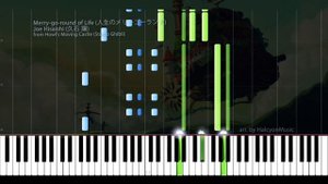 Howl's Moving Castle (Studio Ghibli/Joe Hisaishi) [Piano Tutorial + Sheets]