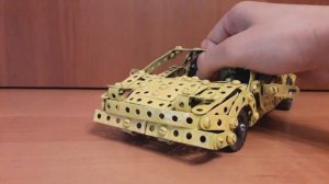 Lamborghini Diablo 1990 из металлического конструктора