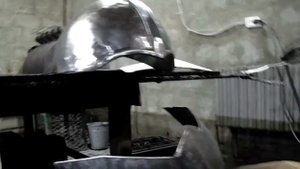 Шлем Рыцаря Как изготовить Часть 4(5)