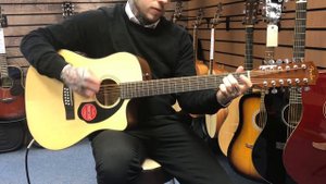 Fender CD60SCE 12 StringGuitar  Review - Rimmers Music