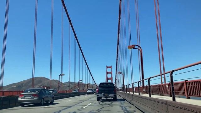 WHAT AN AMAZING EXPERIENCE CROSSING THE GOLDEN BRIDGE #travel #sanfrancisco #california #usa смотреть онлайн