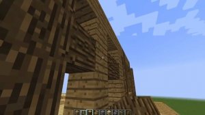 Minecraft - How to build a big wooden mansion