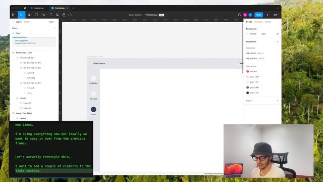 [CHILL-CODING] Building an AI powered social media content generator - S01E05 - Figma/Design System