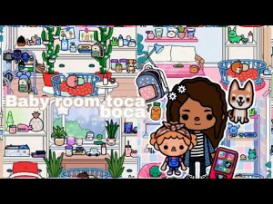 BABY ROOM TOCA BOCA __ toca boca life world __ обустройство дома тока бока