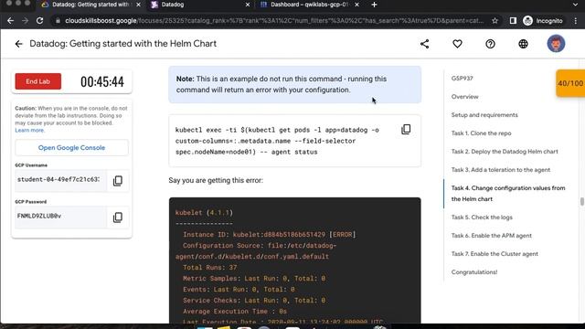Datadog Getting started with the Helm Chart GSP937 смотреть онлайн