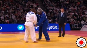 Wakaba Tomita vs. Romane Dicko - O78 Womens Judo Grand Slam Paris 2022 (NO AUDIO)