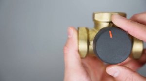 Установка трехходового клапана ESBE серии VRG