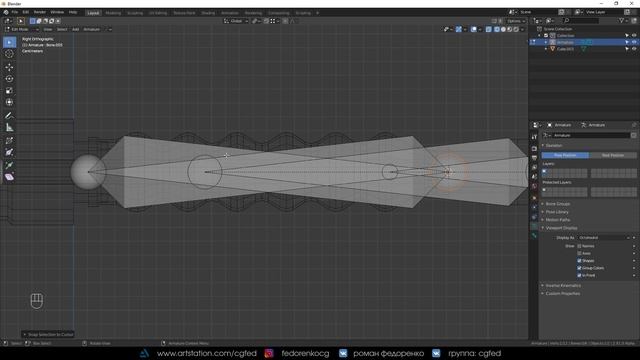 РИГ ГИДРАВЛИКИ В BLENDER 2.91 смотреть онлайн