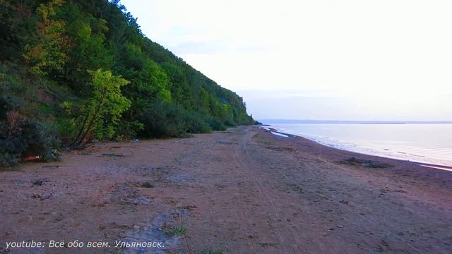 Закат на Волге.