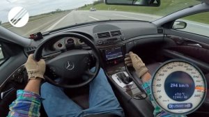 Mercedes-Benz E55 AMG W211 TOP SPEED