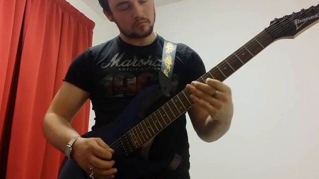 Ibanez RG7421PB - Memoriam (7 string song) смотреть онлайн