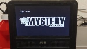 Test DVD player Mystery Home.