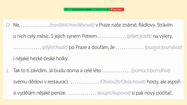 №10 Безкоштовний курс чеської мови - Майбутній час в деталях. 2 частина.  15.11.22