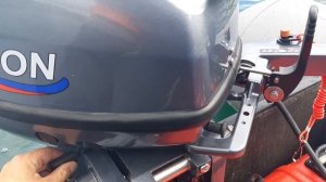 Первая обкатка лодочного мотора Tarpon 9.9