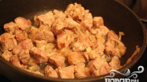 Тушеная капуста с мясом