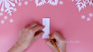 ❄Новогодняя гирлянда из бумаги своими❄ Как сделать гирлянду снеговики на Новый год ❄Шаблоны гирлянд
