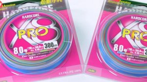 Плетеный шнур Duel PE Hardcore x8 Pro