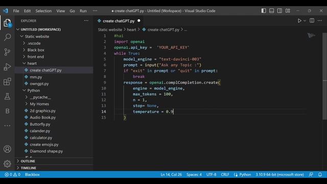 Build own openAI || using python Libraries|| How to create openai