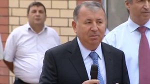 открытие школы село Доргели 01 09 2012