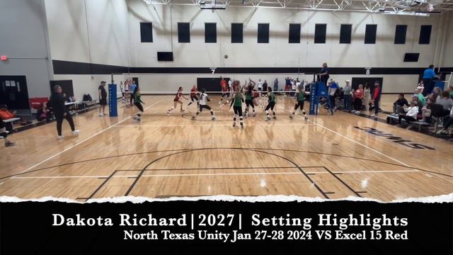 '27 Volleyball Recruit|North Tx Unity-Dallas vs Excel 15 Red Highlights смотреть онлайн