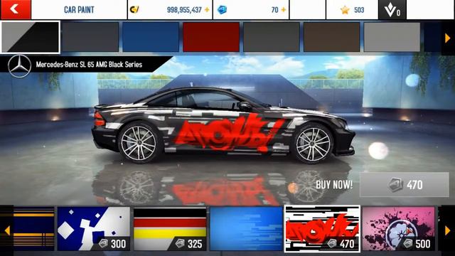 Asphalt 8 Mercedes Benz SL 65 AMG Black Series смотреть онлайн