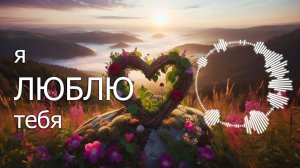 «Я ТЕБЯ ЛЮБЛЮ» / Песня без слов (почти) ❤️/ Нейросеть SUNO AI