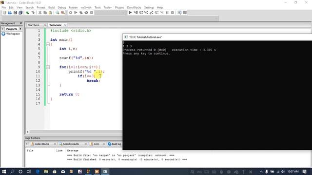 C programming Bangla - 47 Break and Continue in Loop  * TechBangla C Programming Tips *