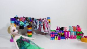 Куклы Монстер Хай, Барби, Эльза, Энчантималс Яркие наряды для кукол