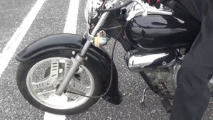 Мотоцикл круизер minibike Honda Magna 50 рама AC13 cruiser чоппер мини-байк мотосумки пробег 15 т.км