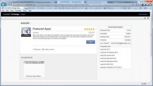 AutoCAD 2013: Autodesk Exchange Apps