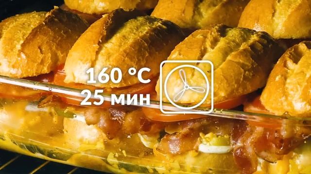 Погружаю Булочки в Смесь - и в Духовку! Очень Простая и Вкусная ЗАПЕКАНКА из ХЛЕБА смотреть онлайн