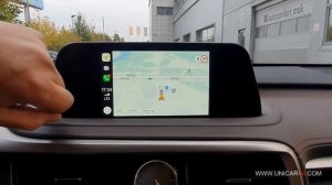 Яндекс навигатор в системе CarPlay. Установка на Lexus RX300 2020-