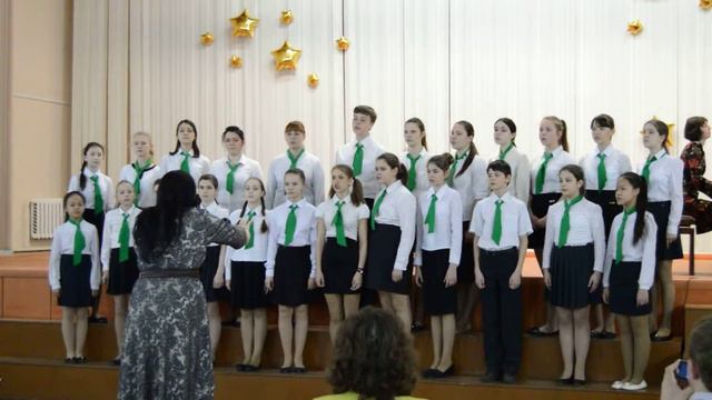 сл. Ф.Геллерта, муз. Л.В.Бетховен «Прославление Бога природою» исп. хор старших классов ДШИ "Весна" смотреть онлайн