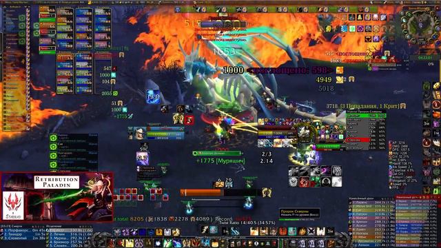 Felmyst | First Kill | 1,193 DPS - 99 Parse | Ret Paladin | Sunwell Plateau | WoW TBC Classic смотреть онлайн