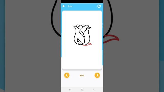 ❣Рисуем ко дню Влюбленных розу на открытке ? Удиви свою половинку ? Draw a Rose смотреть онлайн