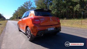 2020 Suzuki Swift Sport 0-100km/h & engine sound